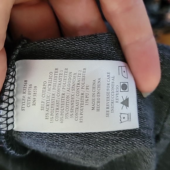 Kut from the Kloth Grey Open Cardigan, Size L - Picture 9 of 12